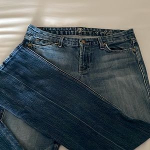 7 jeans, women’s size 10 (30), bootcut